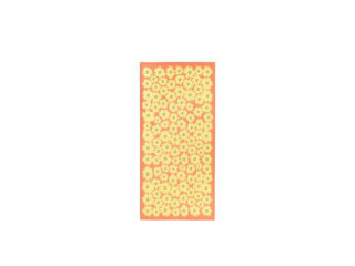 Ręcznik Abina 75x160cm pomarańczowo-żółty