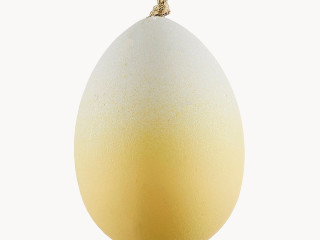Dekoracja Essie jajko 4x6cm żółte