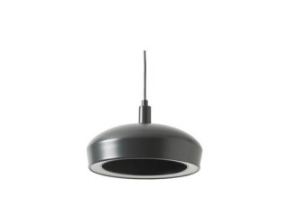 Lampa wisząca Alva 28cm c.szara