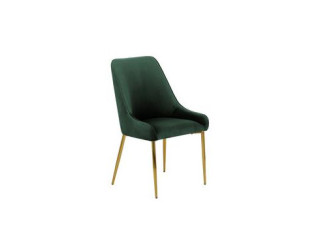 Krzesło Ava zielono-złote