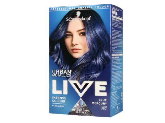 Farba do włosów - SCHWARZKOPF - U67 - Blue mercury - sprzedaż nadwyżek magazynowych