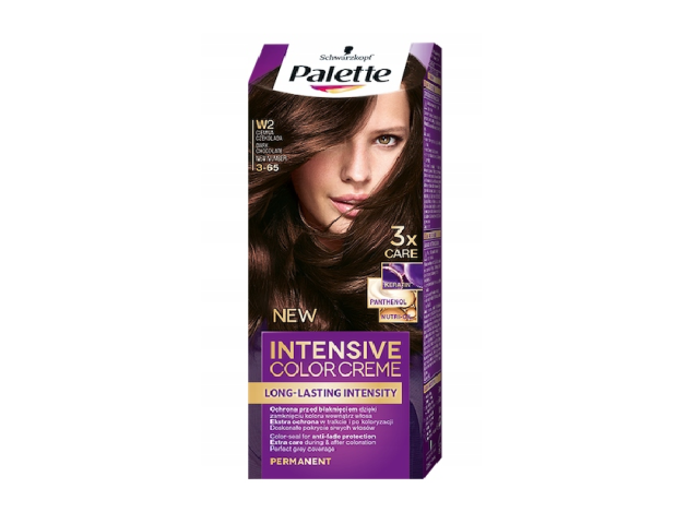 Farba do włosów - PALETTE - W2 - Ciemna czekolada 3-65 - sprzedaż nadwyżek magazynowych