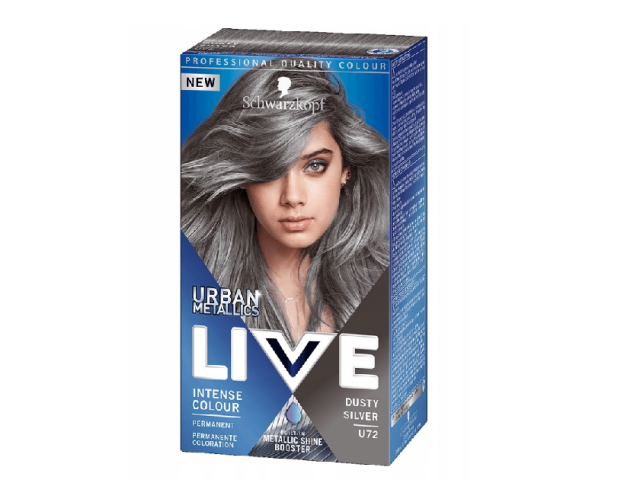 Farba do włosów - SCHWARZKOPF - U72 - Dusty silver - sprzedaż nadwyżek magazynowych